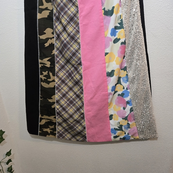 AUBRUINO Upcycled Skirt Medium NWT - Picture 5 of 16